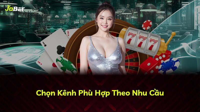 Chọn Kênh Phù Hợp Theo Nhu Cầu